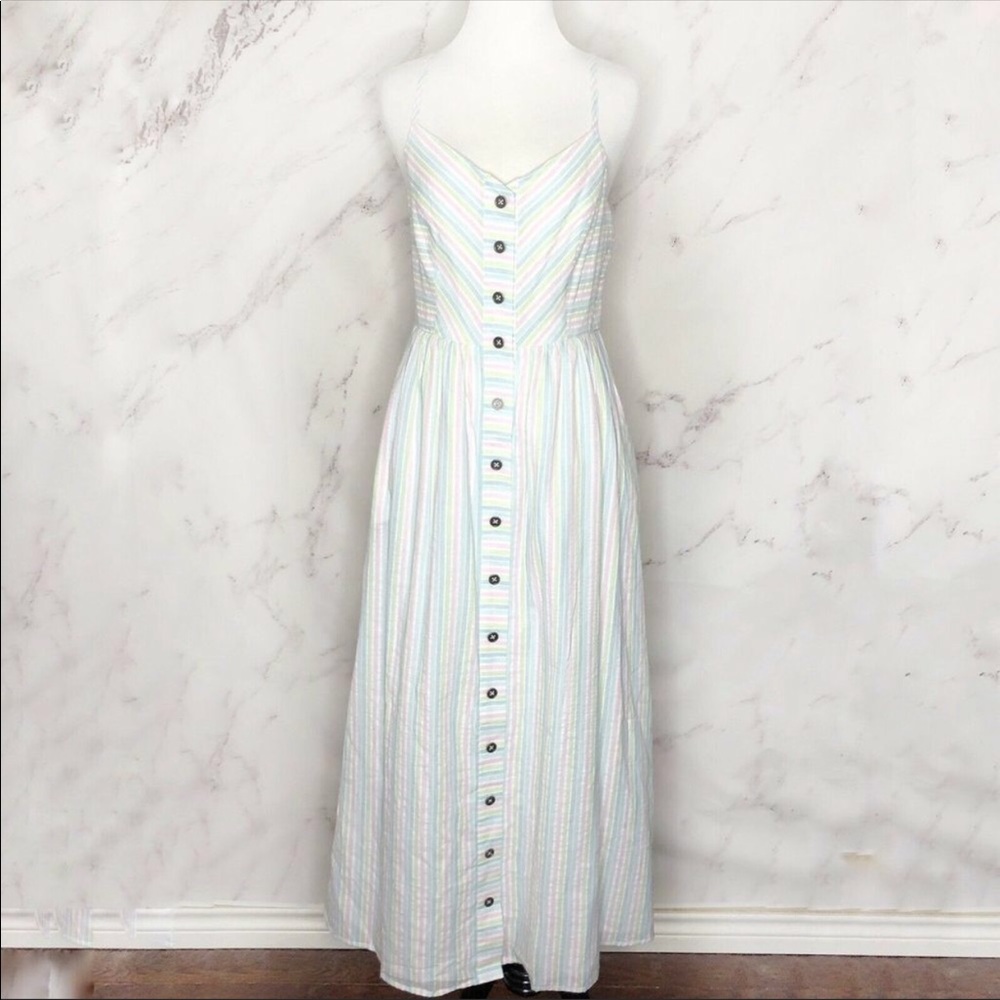 ModCloth pastel stripe dress - Picture 4 of 8